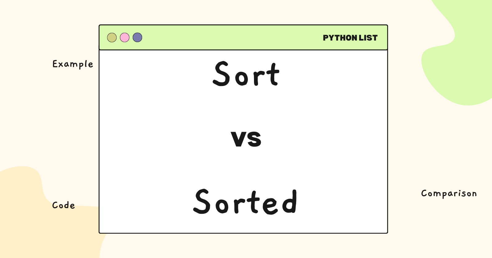 You are currently viewing Difference Between sort() And sorted() In Python