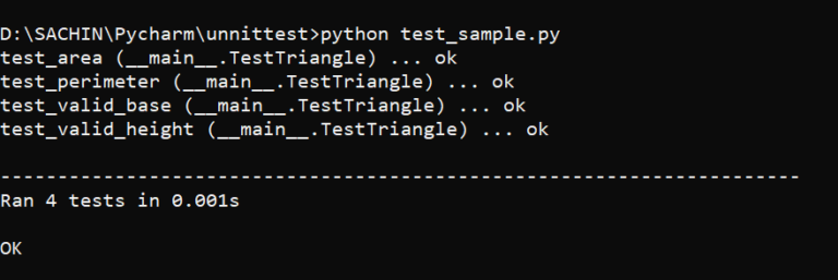 Understanding Unit Testing in Python with the unittest Module